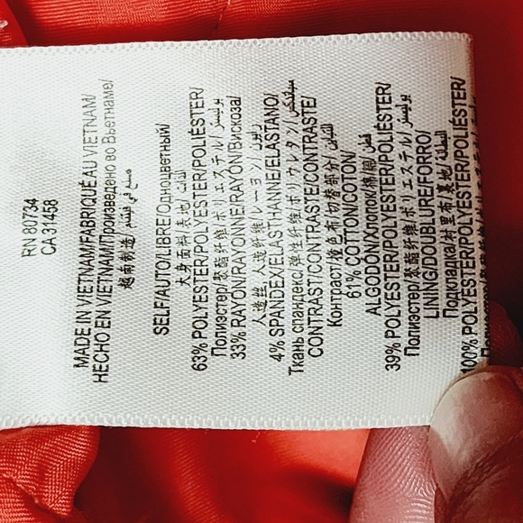 Bcbgmaxazria Steffe Ambrosia Tuxedo Stripe Pants Size 8 - Picture 7 of 9